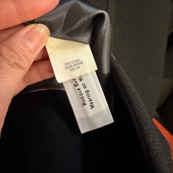 J Crew Black Wool Lady Day Peacoat Size 2 - Picture 5 of 6